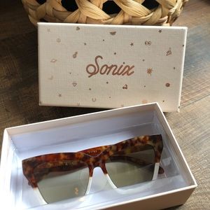 Sonix Two-Toned Cateye Sunglasses